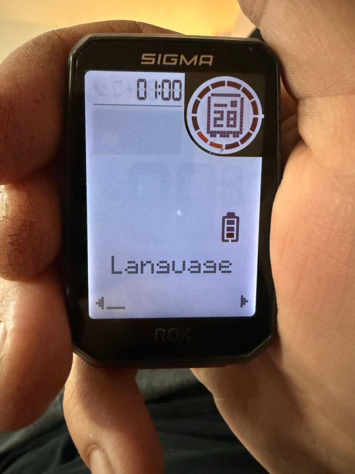 Sigma Rox 4.0 fietscomputer met hartslagsensor, Ophalen of Verzenden, GPS, Gebruikt