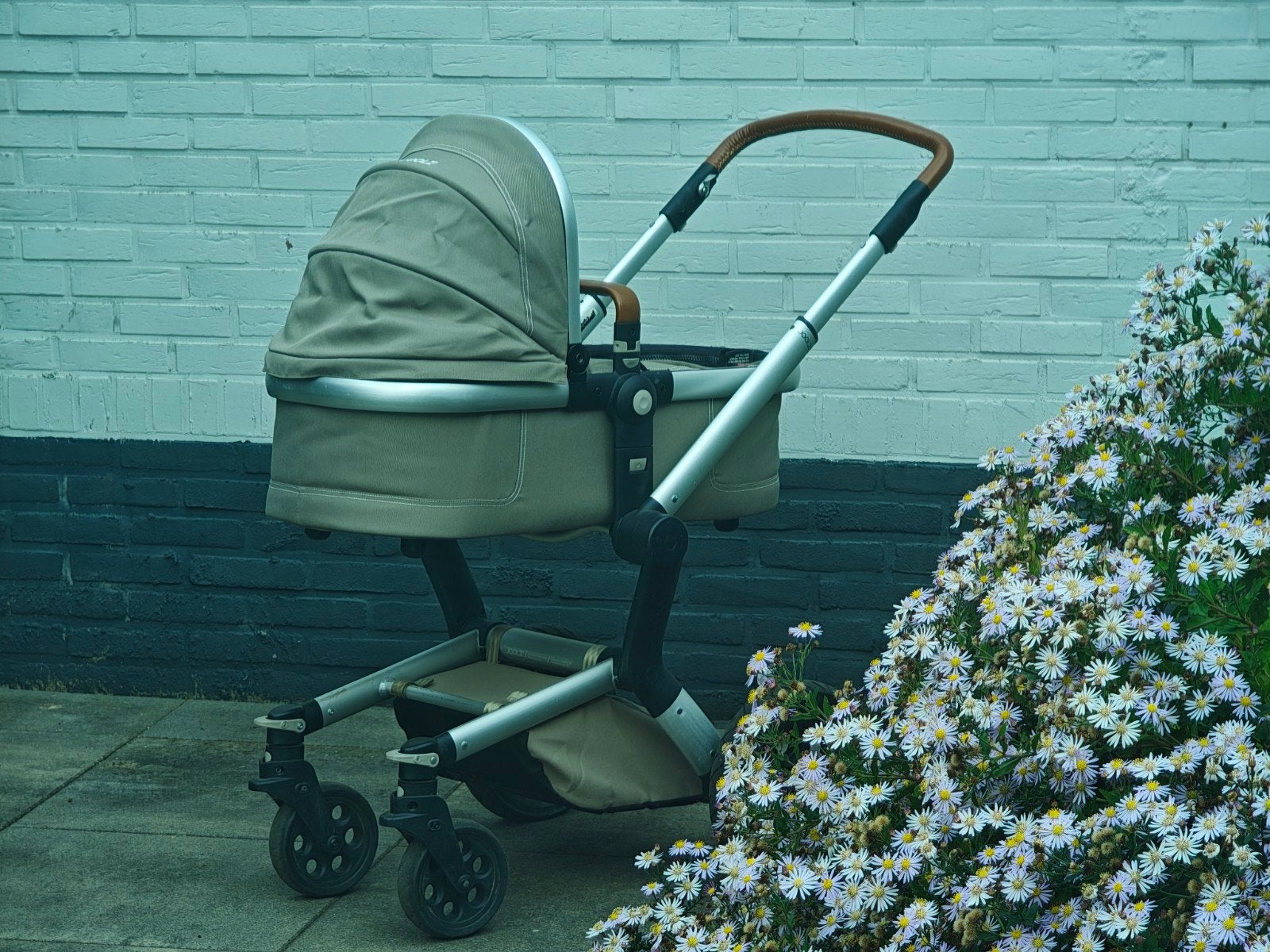 Joolz Day (Elephant Grey) Kinderwagen Compleet, Gebruikt, Combiwagen, Met reiswieg, Ophalen