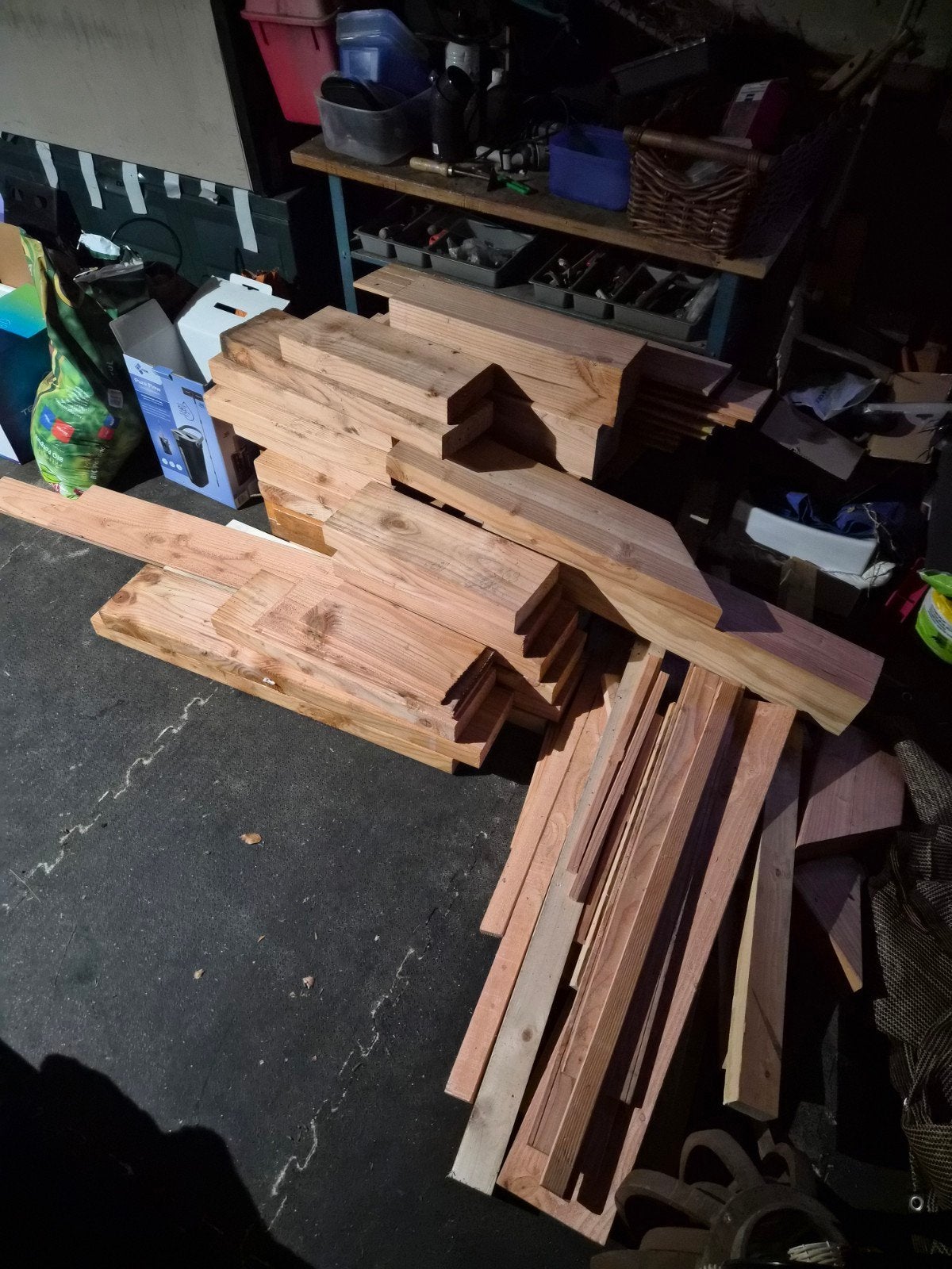 Houten planken, Doe-het-zelf en Verbouw, Hout en Planken, Ophalen, Minder dan 25 mm, Plank, Minder dan 200 cm