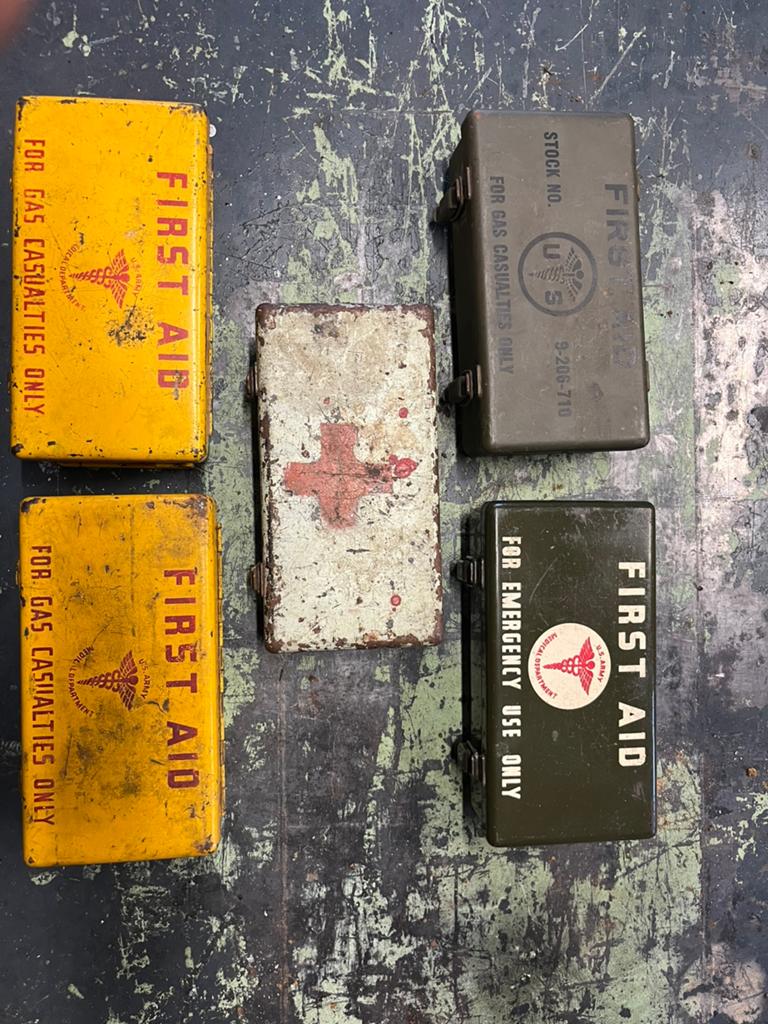 First aid kit box. US  ww2, Ophalen of Verzenden, Nieuw