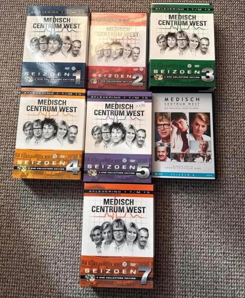 Medisch Centrum West - Seizoen 1 t/m 7 - Complete Serie, Boxset, Drama, Ophalen of Verzenden, Zo goed als nieuw