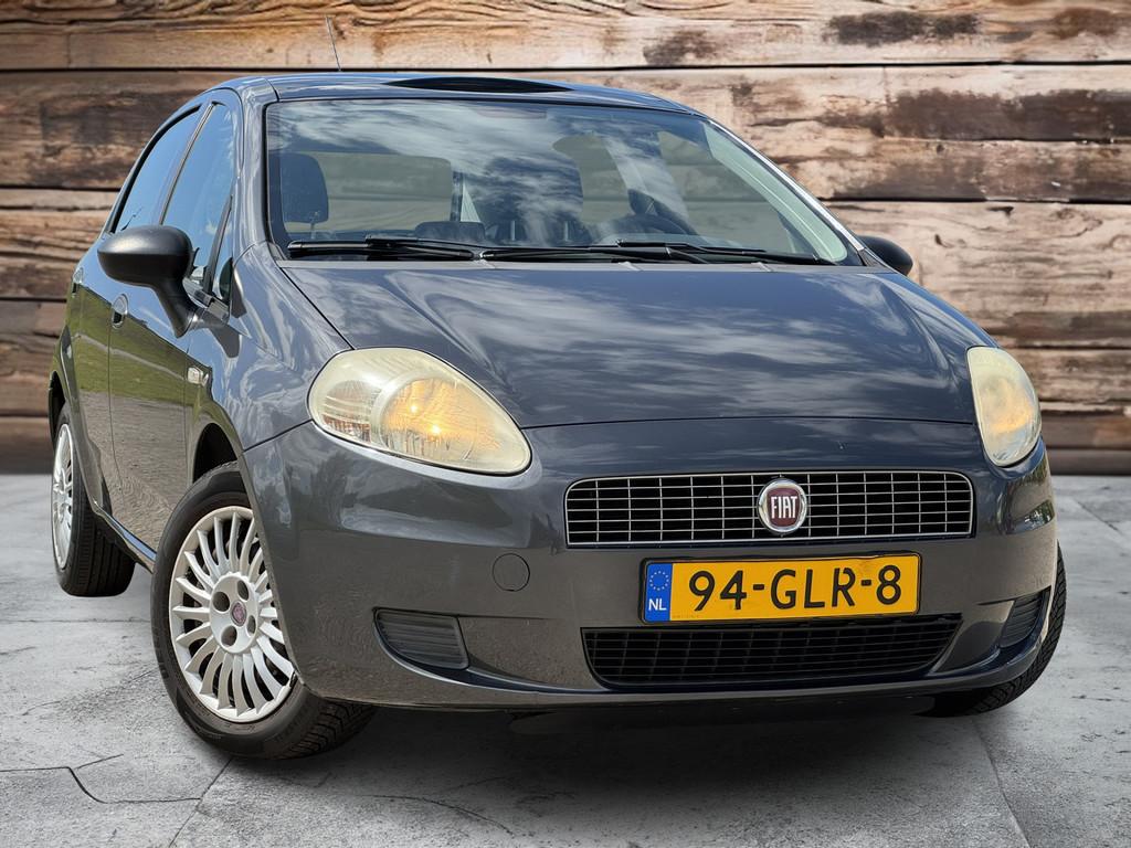 Fiat Grande Punto 1.2 Active | Schuifdak | Airco | 5dr., Auto's, Voorwielaandrijving, 1005 kg, Stof, 4 cilinders