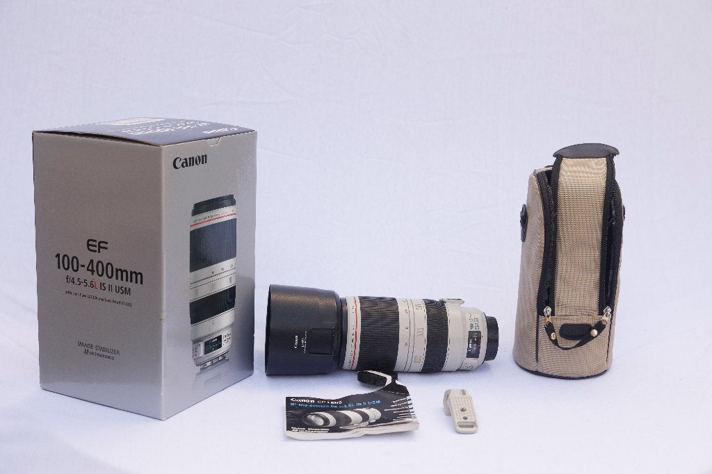 Canon 100-400mm f/4.5-5.6L IS II USM, Ophalen, 400 mm, Canon, Telelens
