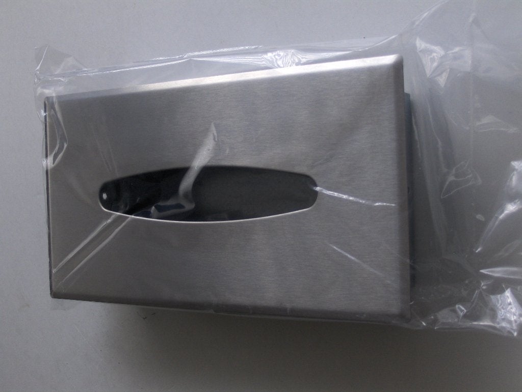 Inbouw tissue/handdoek houder, rvs, professioneel (#549), Ophalen of Verzenden, Nieuw