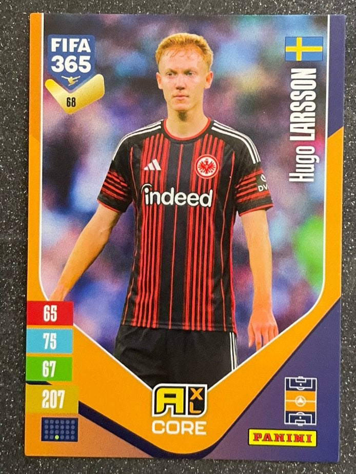 Panini Fifa365 2027    LARSSON    EINTRACHT FRANKFURT, Verzenden, Zo goed als nieuw, Plaatje