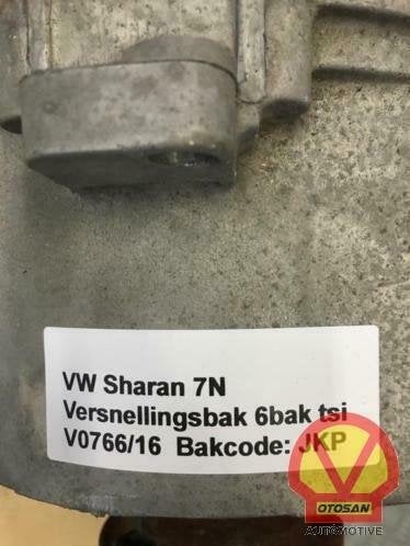 vw sharan 7n versnellingsbak jkp 1.4tsi 6 bak versnellingsba, Auto-onderdelen, Gebruikt, Volkswagen, Volkswagen AG, Berliner Ring 2
38440  Wolfsburg, DE