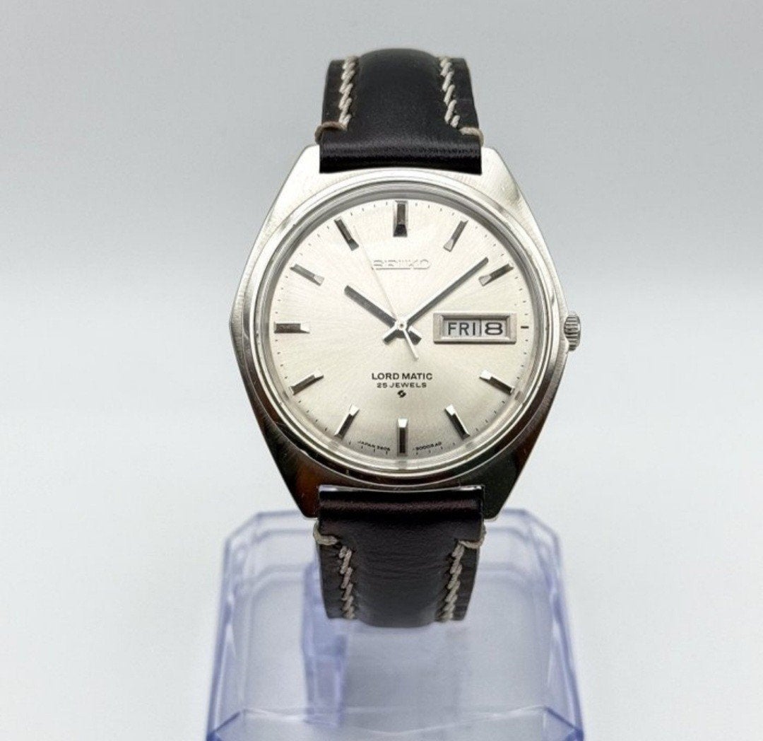 Seiko Lord Matic 5606-9000 Heren Horloge - 1968, Ophalen of Verzenden
