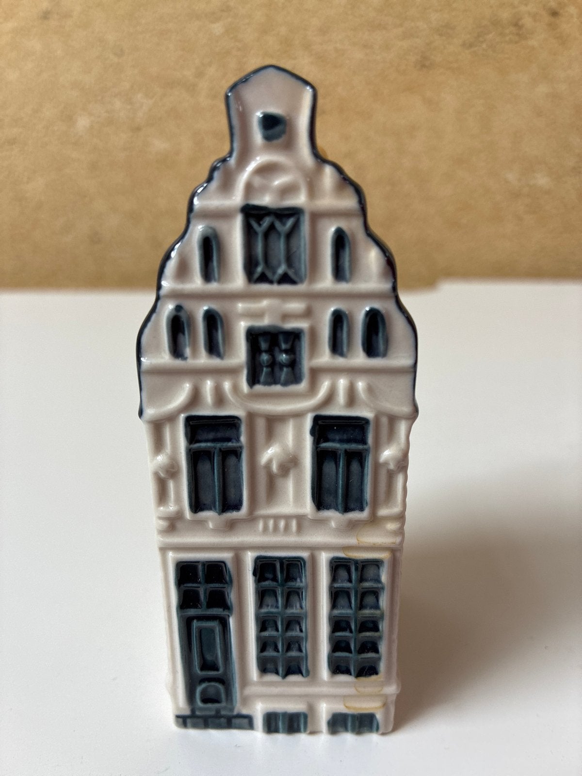 KLM huisje 10 BOLS - Delfts Blauw miniatuur grachtenpand, Ophalen, Gebruikt, 1 t/m 20