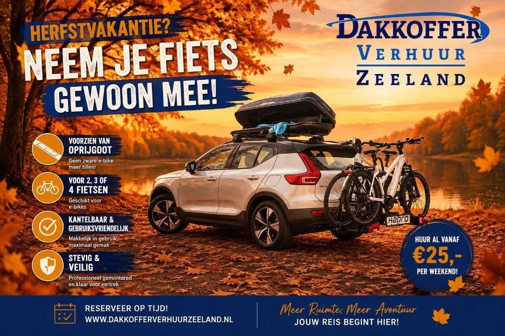 Fietsendrager, Ophalen, 3 fietsen of meer, Brede banden, Zo goed als nieuw