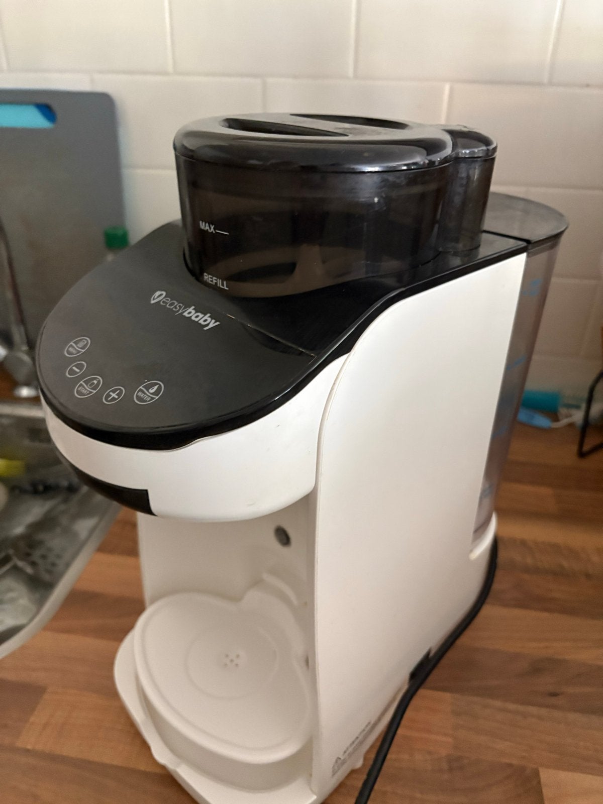 Easybaby flessenmaker, Kinderen en Baby's, Babyvoeding en Toebehoren, Ophalen, Gebruikt, Stoomfunctie, Babyvoedingmaker
