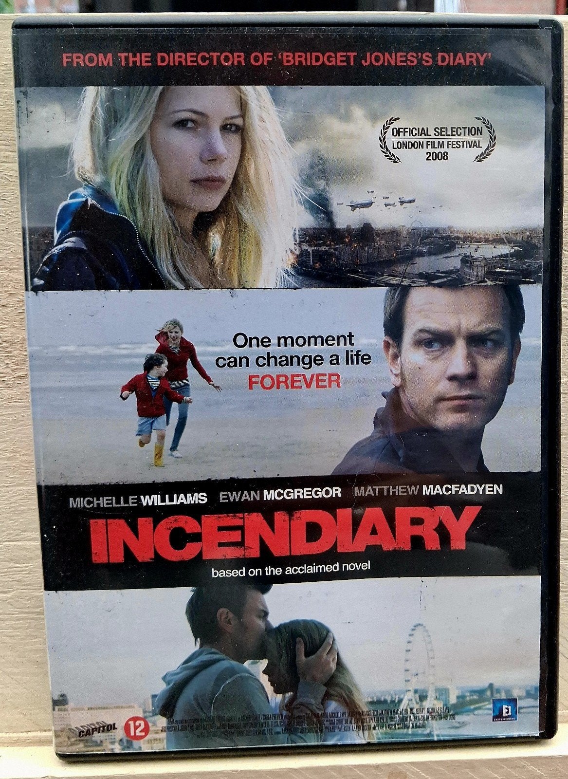 Incendiary DVD - Michelle Williams, Ewan McGregor, Vanaf 12 jaar, Ophalen of Verzenden, Zo goed als nieuw