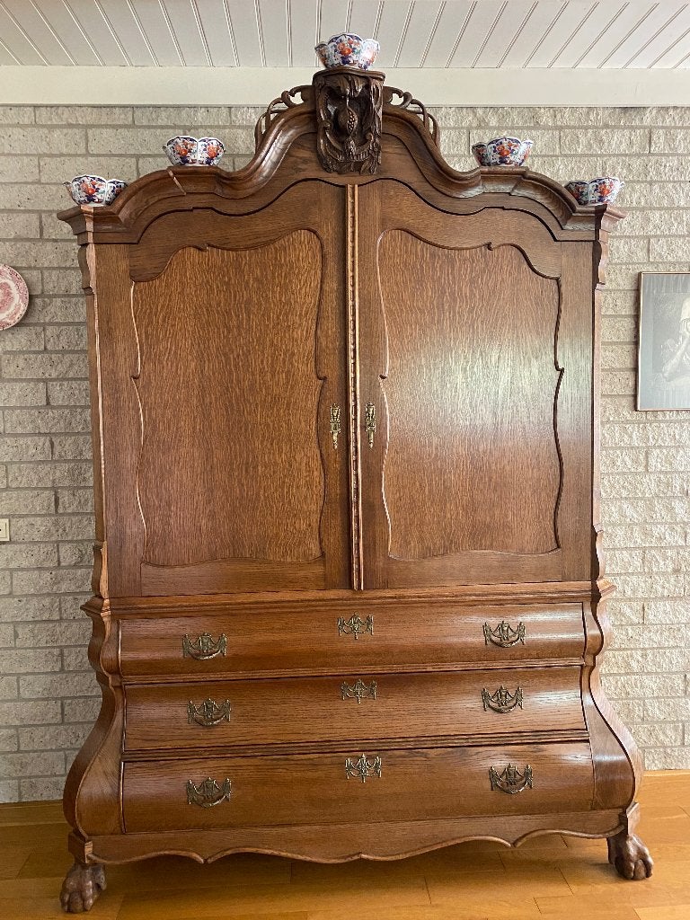 Eiken kabinet (tot 5 sept), Antiek en Kunst, Antiek | Meubels | Kasten, Ophalen