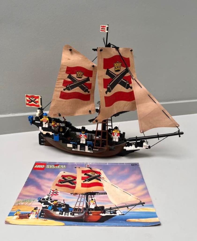 LEGO 6271 – Imperial Flagship (1992) – met boekje – topstaat, Compleet, Lego, Zo goed als nieuw, Complete set