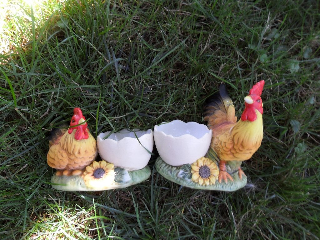 eierdopje met haan kip pasen, Ophalen of Verzenden