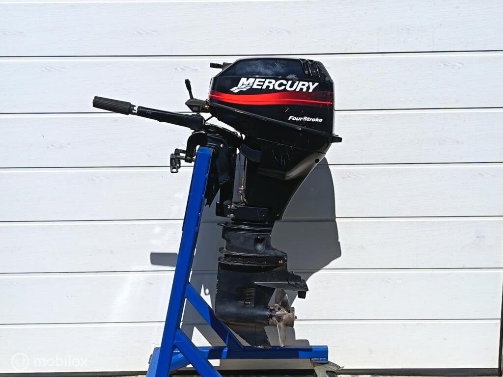 Mercury 15 PK 4-takt BigFoot – 2 cilinder – Langstaart, Watersport en Boten, Buiten- en Binnenboordmotoren, 10 tot 30 pk, Gebruikt