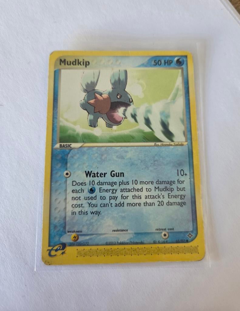 Mudkip 65/97 EX Dragon 2003 Pokémon Kaart, Ophalen of Verzenden
