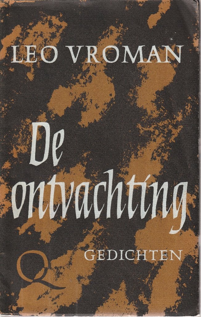 Leo Vroman: De ontvachting. gedichten, Ophalen of Verzenden, Gelezen, Leo Vroman, Eén auteur