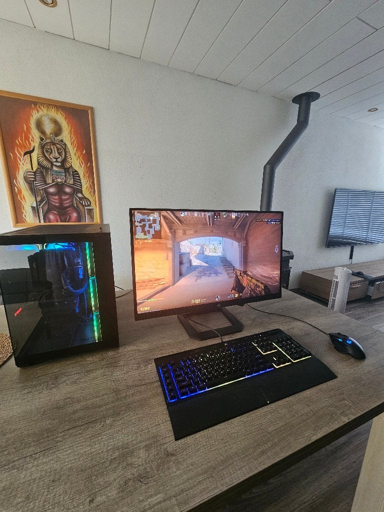 High-End Gaming PC Setup|RTX 4070 SUPER |QHD 240Hz +Garantie, 32 GB, Zelf gebouwde pc, Virtual Reality, 512 GB