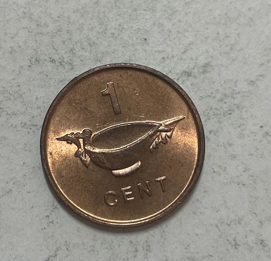1 cent Solomon Eilanden 1977, Ophalen of Verzenden