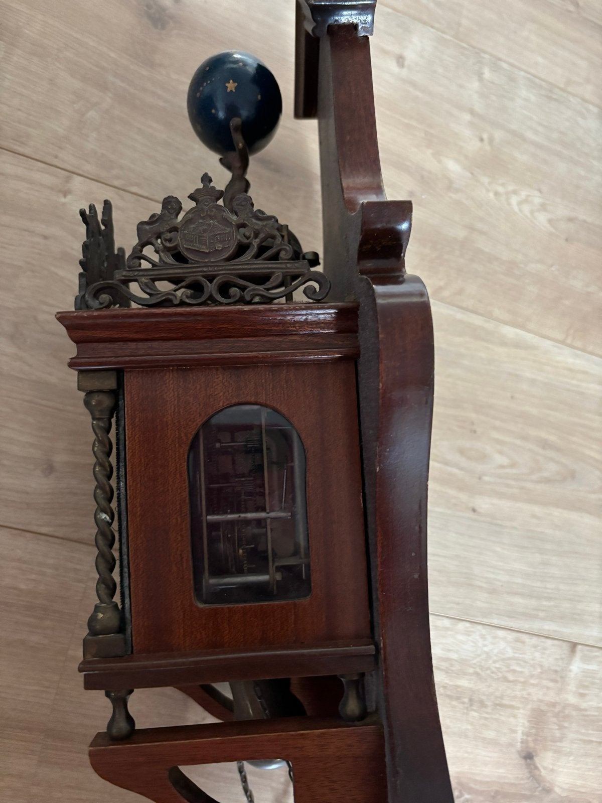Antieke Friese Staartklok - Prachtig Decoratief Stuk, Antiek en Kunst, Antiek | Klokken, Ophalen