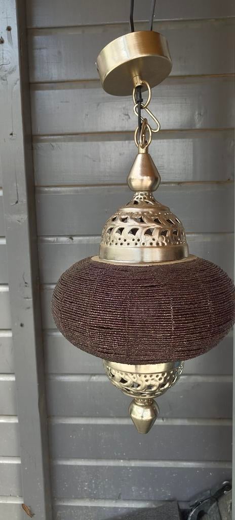 Set van 2 Arabische stijl hanglampen, Huis en Inrichting, Lampen | Hanglampen, Arabisch, Oosters, Ophalen of Verzenden, Zo goed als nieuw