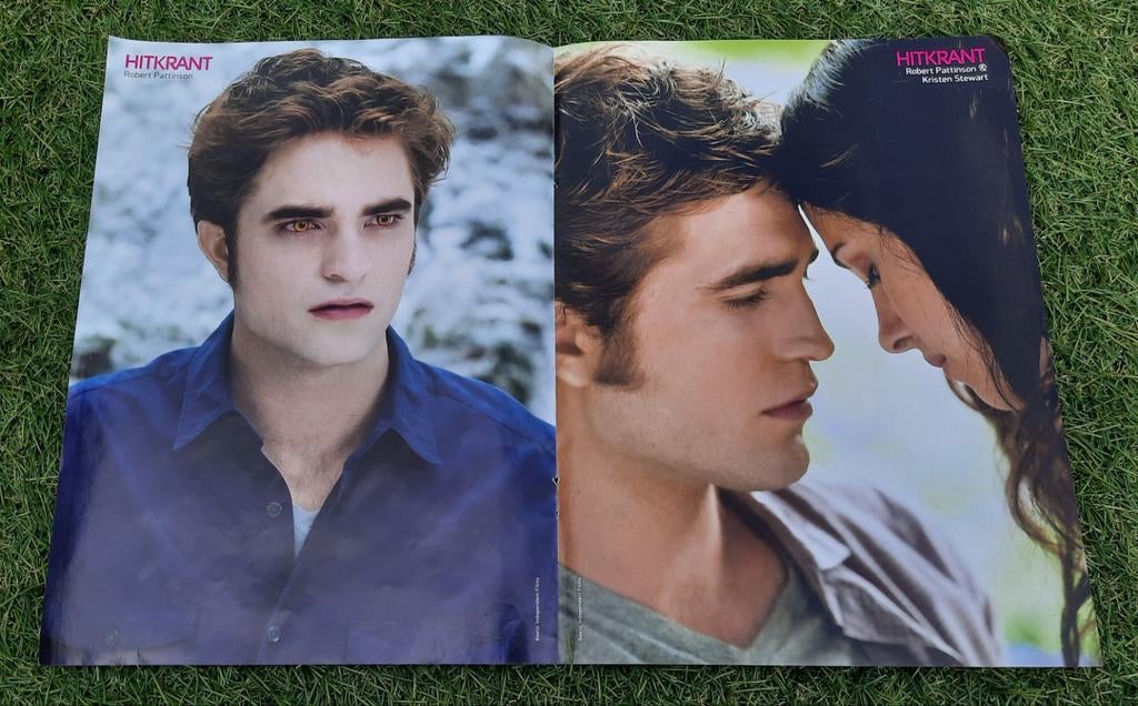 Poster 2x A4 Hitkrant 2010 Twilight, Ophalen of Verzenden, Gebruikt, A1 t/m A3, Film en Tv