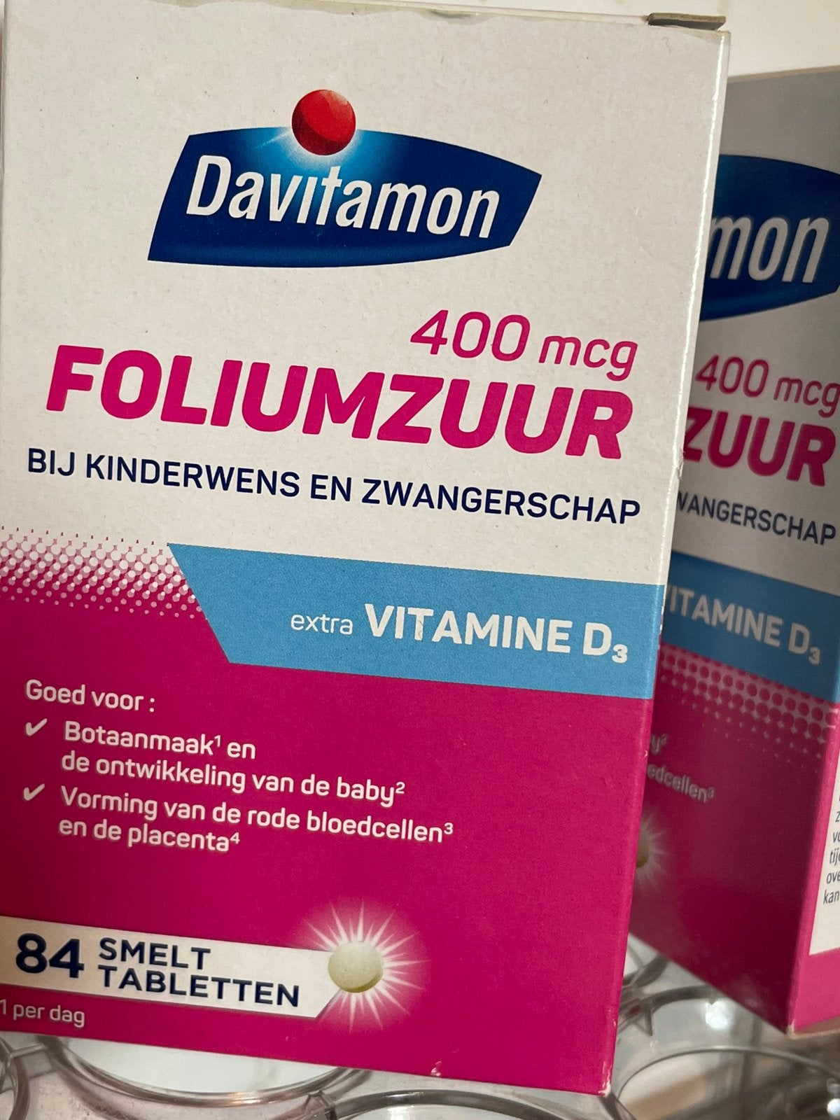 Foliumzuur van davitamon 4x, Ophalen of Verzenden, Zo goed als nieuw, Overige typen