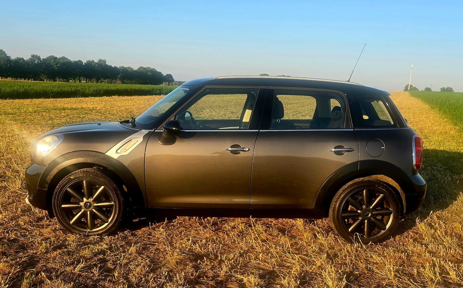 Mini Countryman 1.6 Cooper 2011 Grijs/groen chilli, Auto's, Mini, Voorwielaandrijving, Metallic lak, 122 pk, Particulier