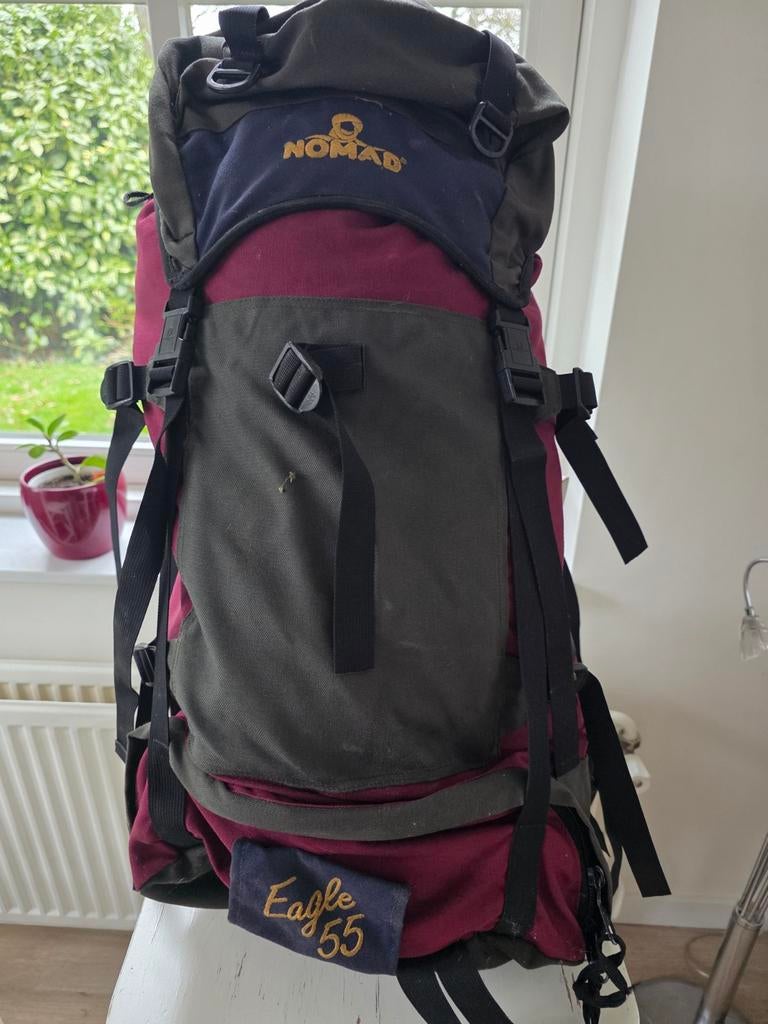 Nomad Eagle 55 rugzak - Zo goed als nieuw, praktisch, Nomad, Ophalen of Verzenden, Zo goed als nieuw, Trekking