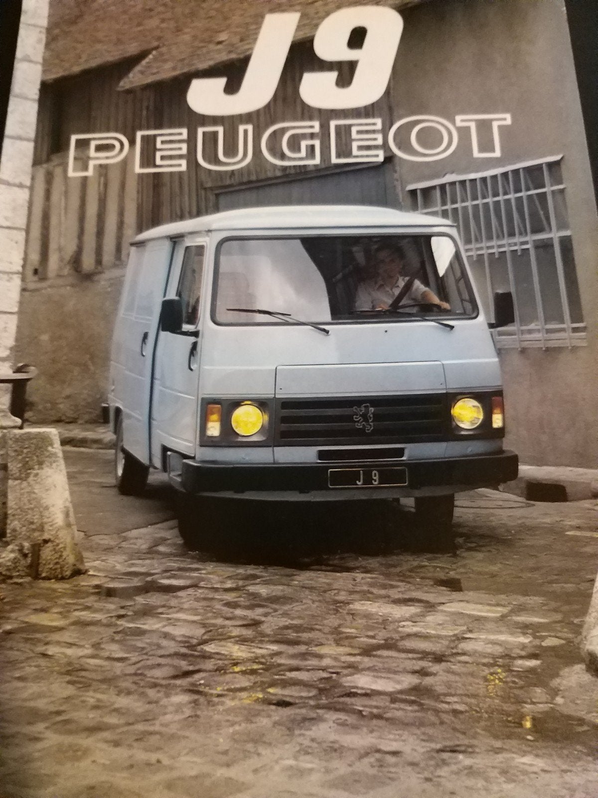 1982 Nederlands óók camper Peugeot J9 bestelbus folder izgst, Ophalen of Verzenden, Zo goed als nieuw, Peugeot