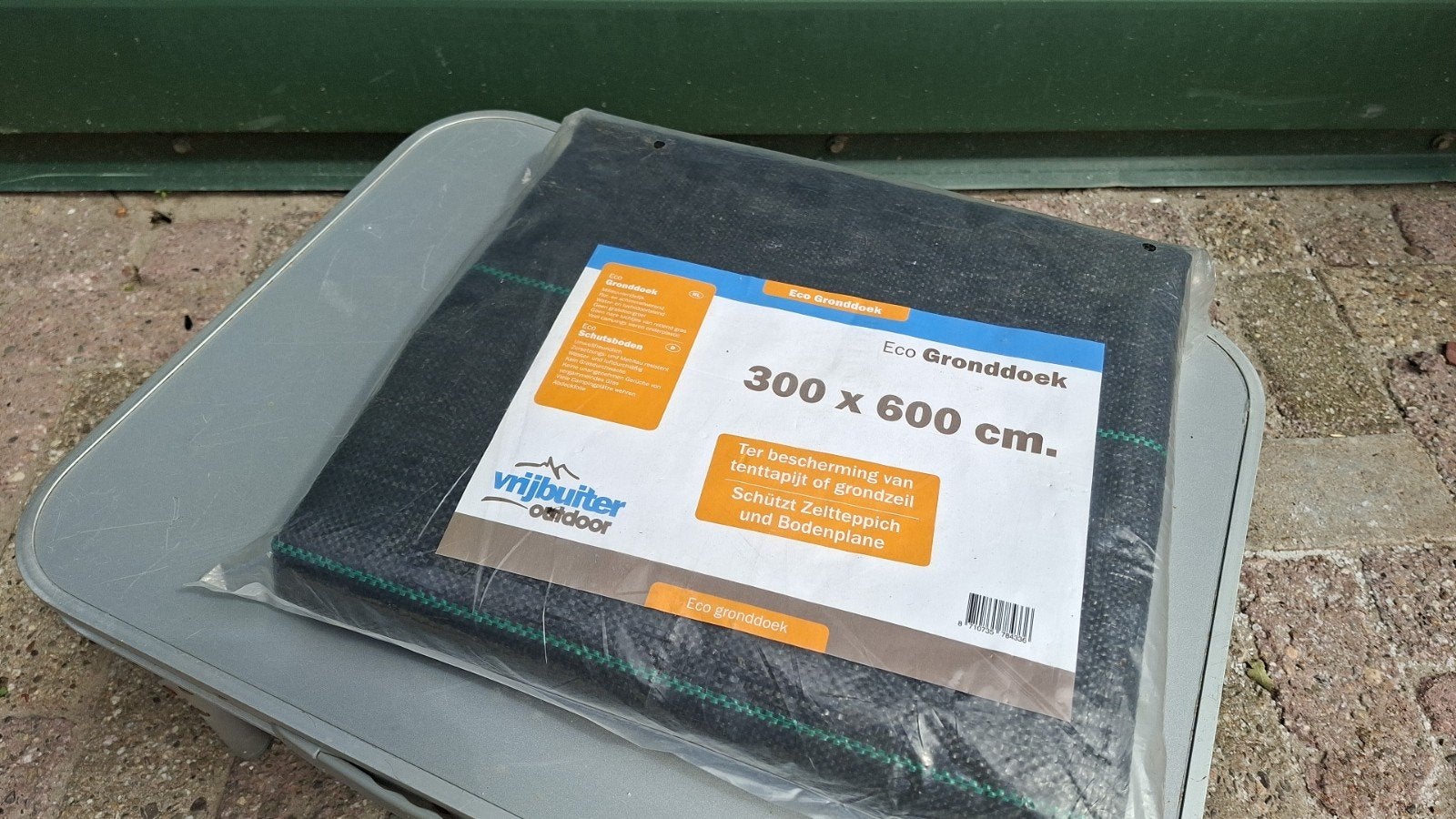 Vrijbuiter outdoor grondzeil eco 3x6 meter - nieuw!, Ophalen of Verzenden