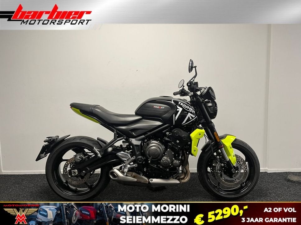 ⭐️⭐Triumph TRIDENT 660 (bj 2024) A2 motor⭐️⭐, Bedrijf, 740 cc, Onbekend, Minimaal motorrijbewijs A2