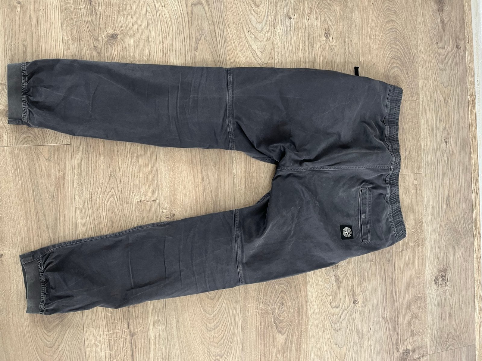 Origineel Stone Island type RE-T Donkergrijs - Maat W32, Ophalen of Verzenden, Gedragen, Maat 48/50 (M), Grijs
