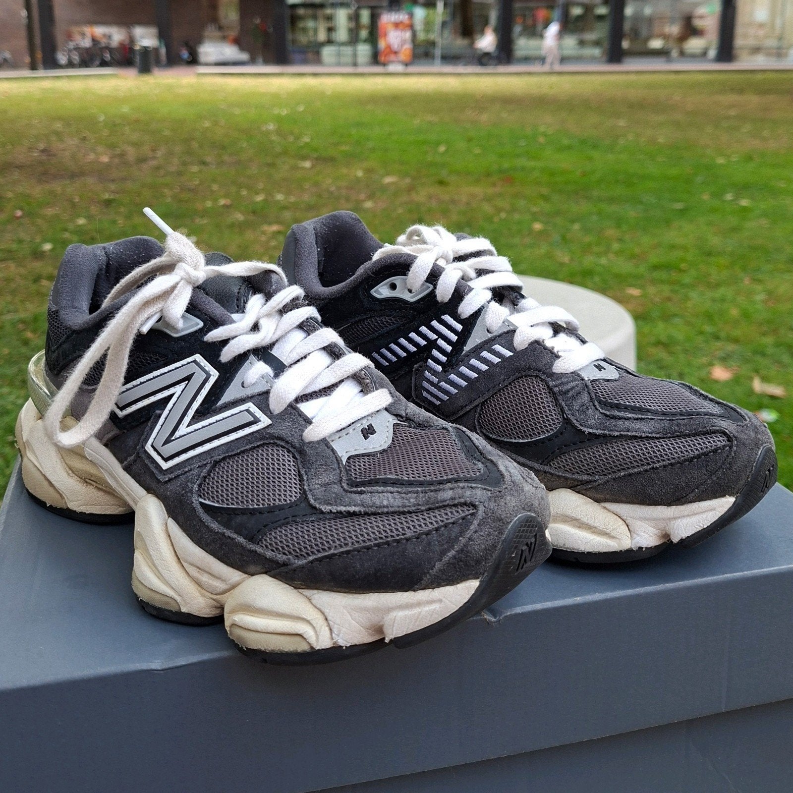 New Balance 9060 Sneakers Maat 38 - Goede Staat, New Balance, Ophalen of Verzenden, Grijs, Sneakers of Gympen
