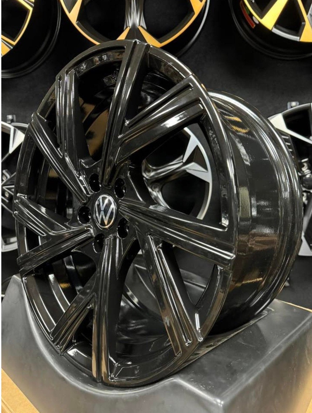 17 inch velgen voor Volkswagen Bergamo R-Line 5x100 Polo GTI, Auto-onderdelen, Banden en Velgen, Velg(en), Nieuw, 17 inch, Ophalen of Verzenden