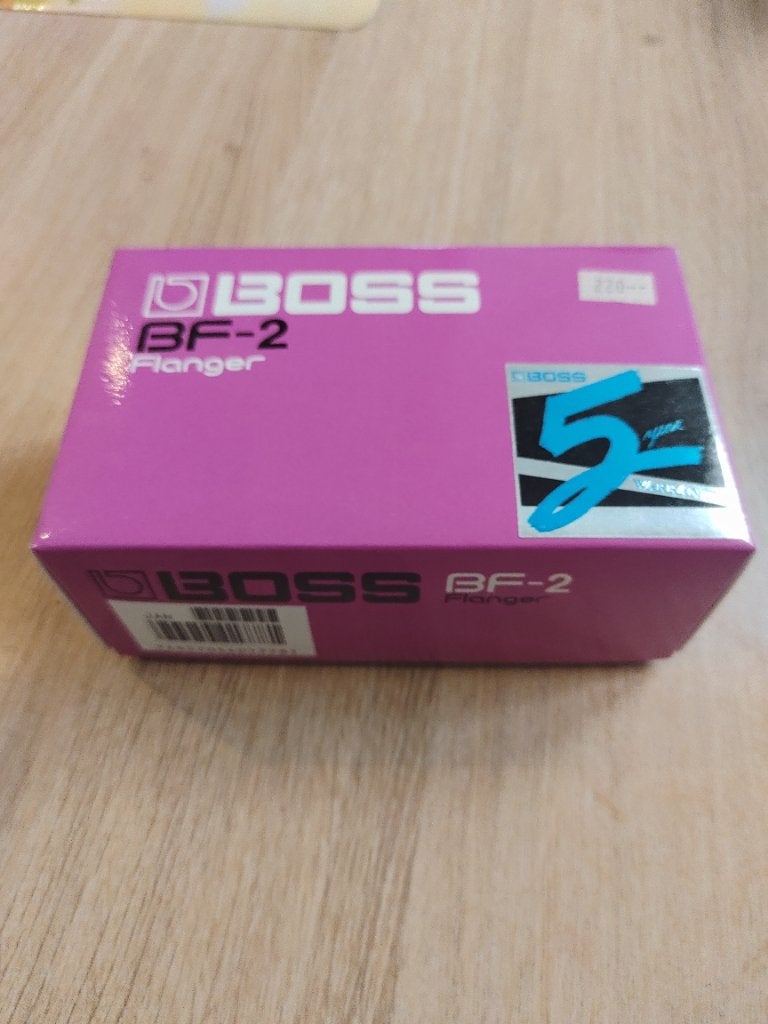 Lege doos Boss flanger BF 2., Muziek en Instrumenten, Effecten, Ophalen of Verzenden, Zo goed als nieuw