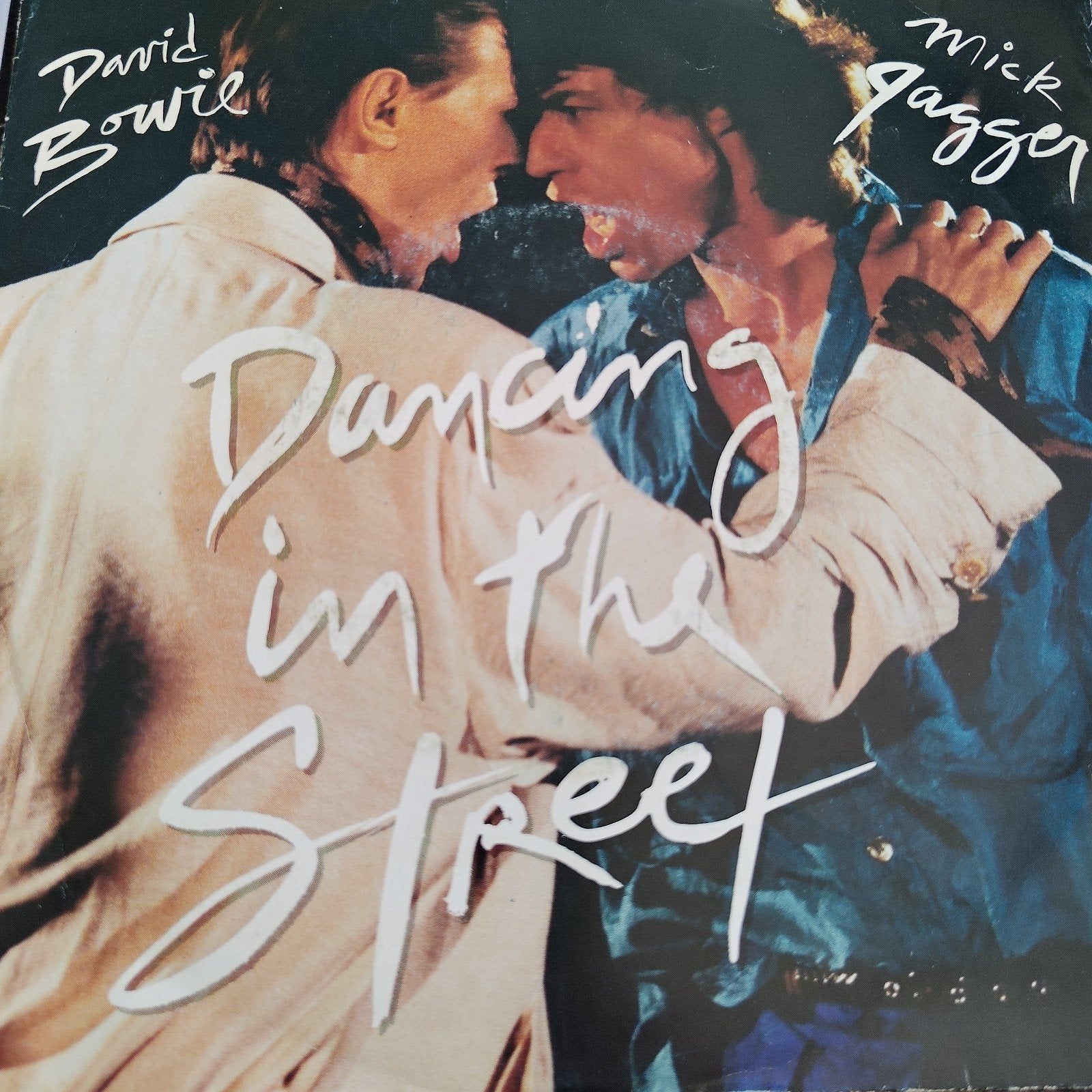David Bowie & Mick Jagger - Dancing in the Street Single, Ophalen of Verzenden, Gebruikt, 7 inch