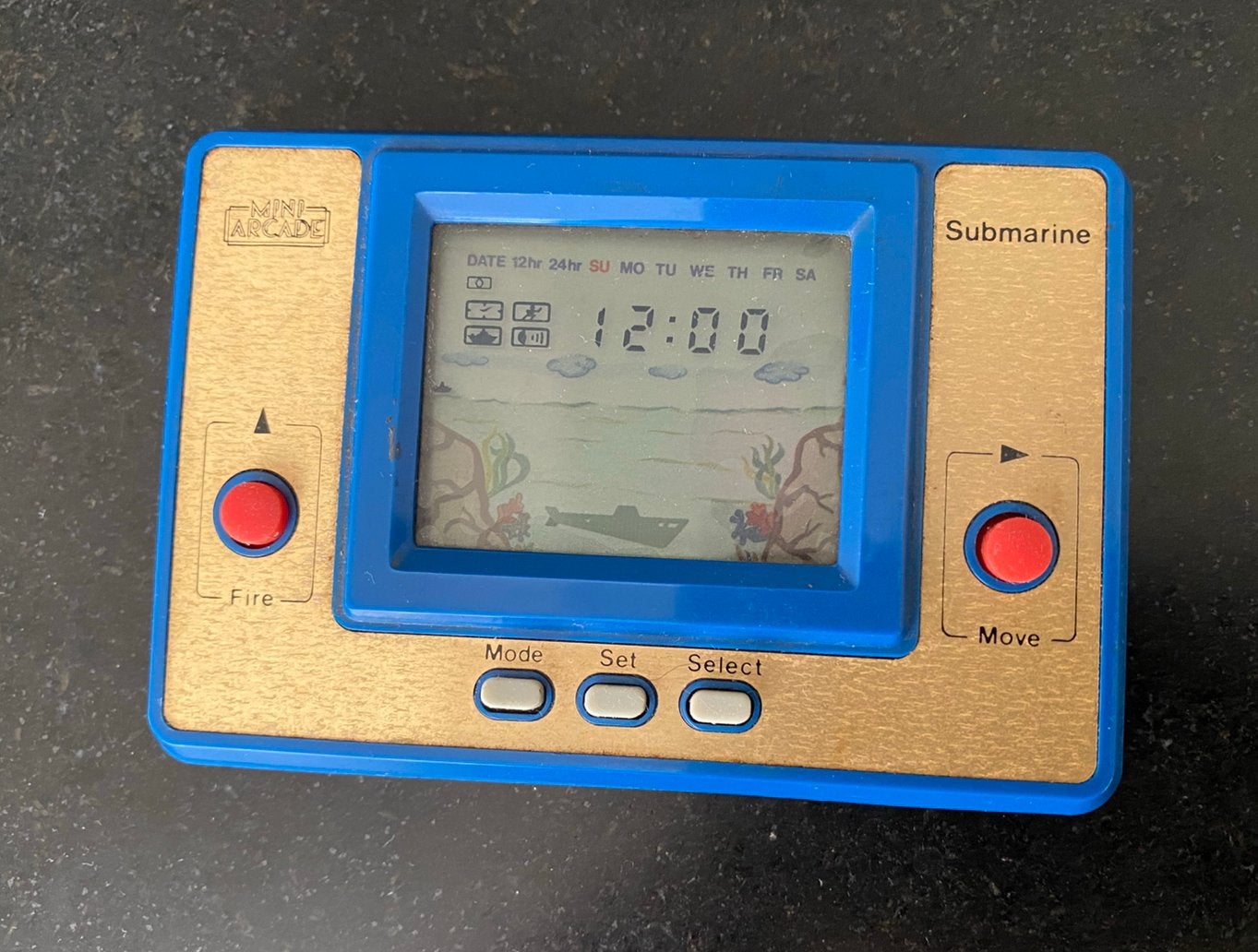 Vintage spel Mini Arcade Submarine Hong Kong no Nintendo, Verzenden, Zo goed als nieuw, Overige modellen