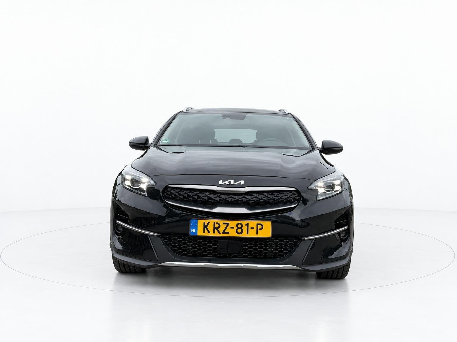 Kia XCeed 1.6 GDi PHEV DynamicLine, Auto's, XCeed, Gebruikt, Leder en Stof, Zwart