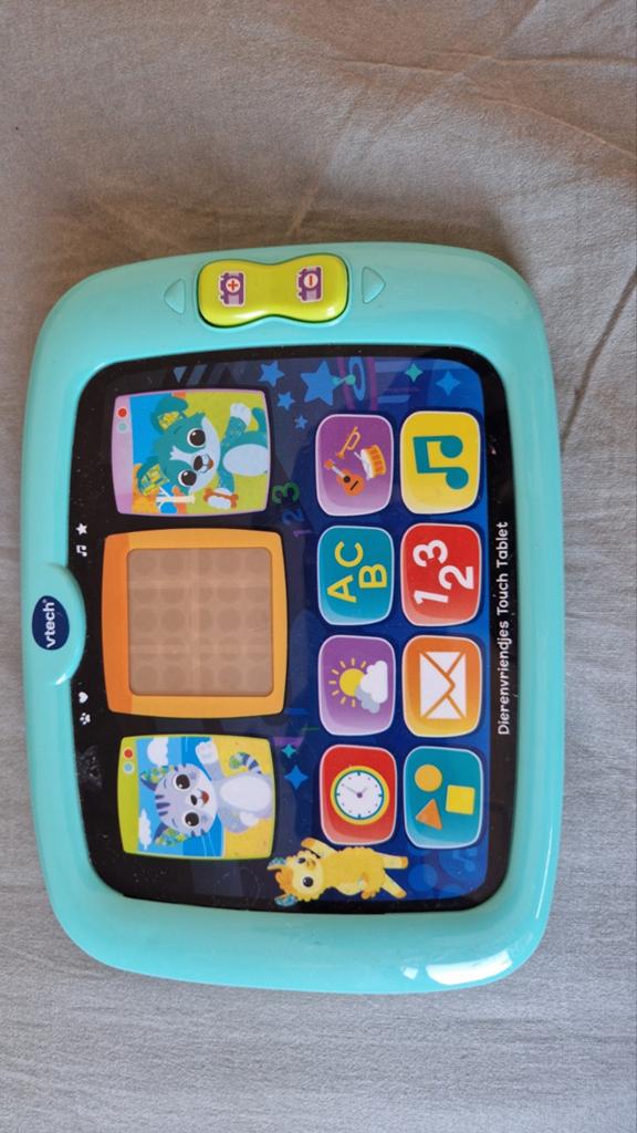 VTech DierenVriendjes Touch Tablet - Educatief Speelgoed, Ophalen of Verzenden, Gebruikt, 6 maanden tot 2 jaar