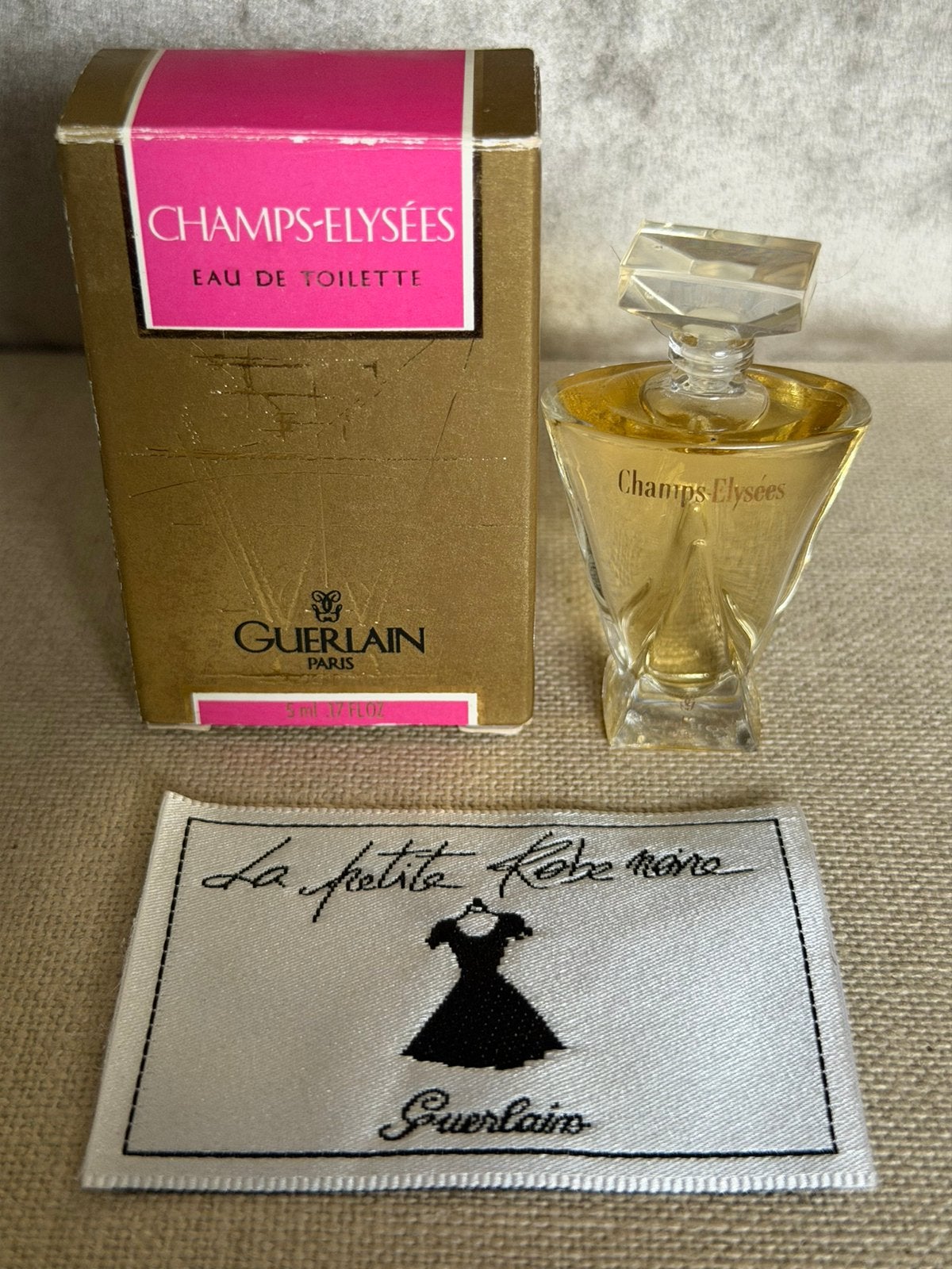 Guerlain miniatuur Champs-élysees 5 ml edt, voor verzamelaar, Verzenden, Nieuw, Miniatuur, Gevuld