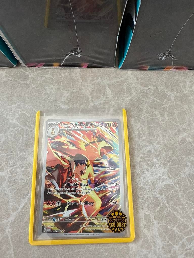 Pokemon Ethan's Typhlosion 190/182 Destined Rivals, Ophalen, Zo goed als nieuw