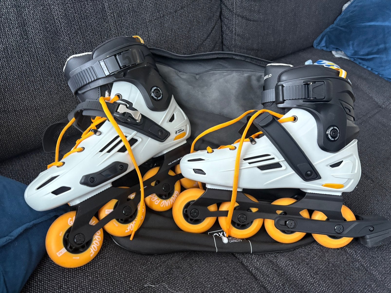 Rollen Oxelo MF500 Hardboot, Ophalen, Zo goed als nieuw