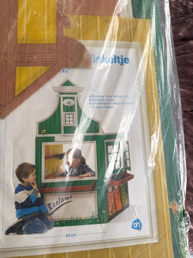 Albert Heijn Winkeltje Speelhuisje - Nieuw in verpakking, Ophalen of Verzenden, Nieuw, Jongen of Meisje