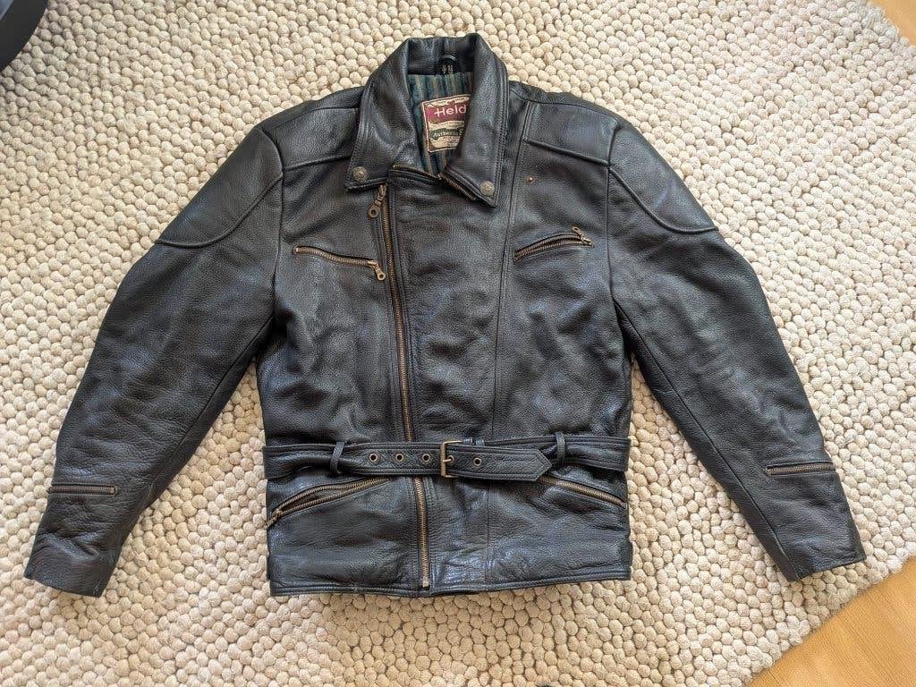 Held Leren motorjas, Motoren, Kleding | Motorkleding, Jas | leer, Heren, Tweedehands, Ophalen of Verzenden