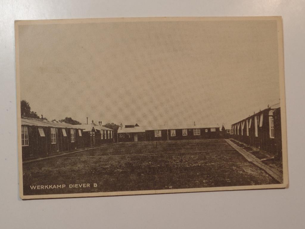 Diever Werkkamp, Verzamelen, Ansichtkaarten | Nederland, Verzenden, 1920 tot 1940, Gelopen, Friesland