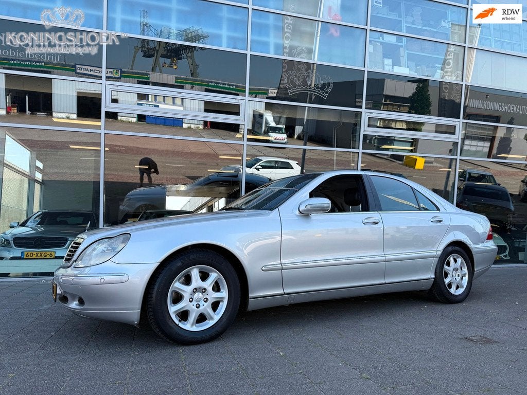 Mercedes-Benz S 500 Youngtimer, Auto's, Achterwielaandrijving, Gebruikt, Leder, Bedrijf