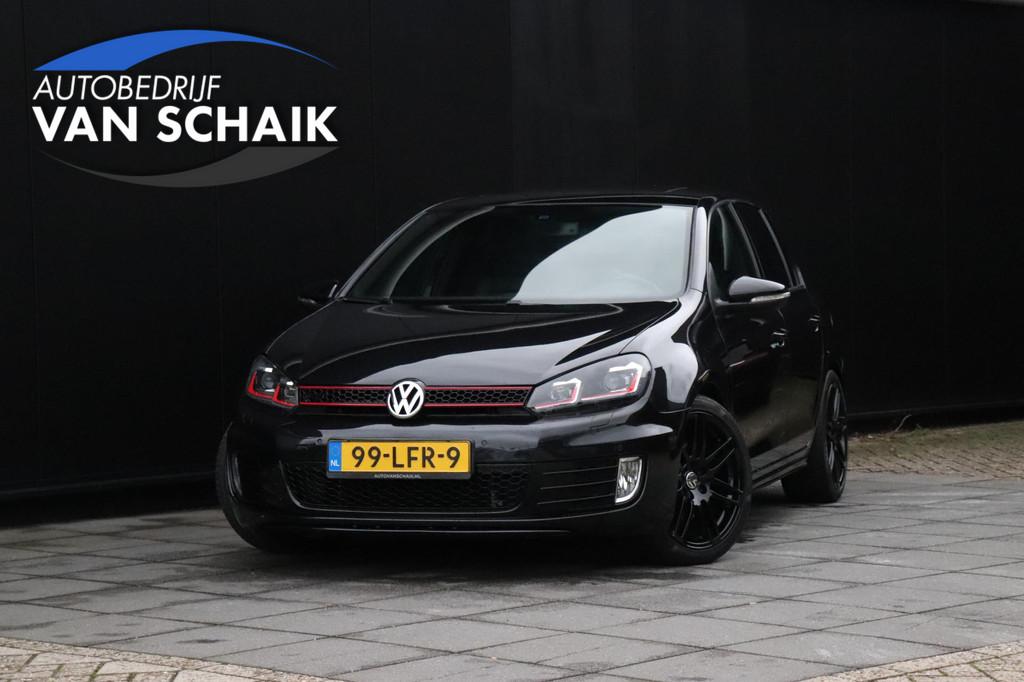 Volkswagen Golf 2.0 GTI | DSG | LEDER | SCHUIFDAK | STOELVER, Auto's, Volkswagen, Euro 5, Gebruikt, Zwart, 4 cilinders