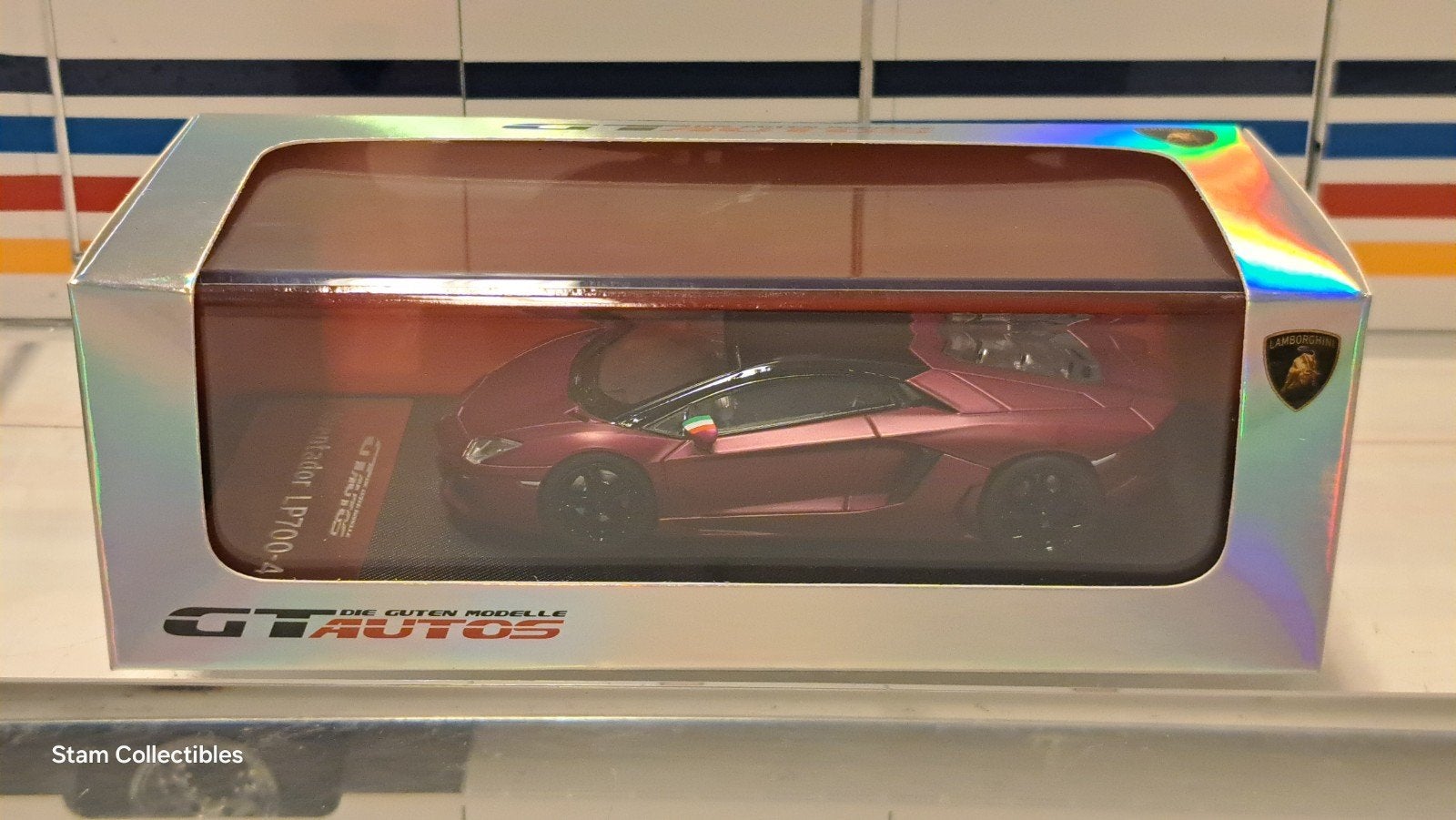GT Autos Lamborghini Aventador LP700 Purple, Overige merken, Auto, Nieuw, Ophalen of Verzenden