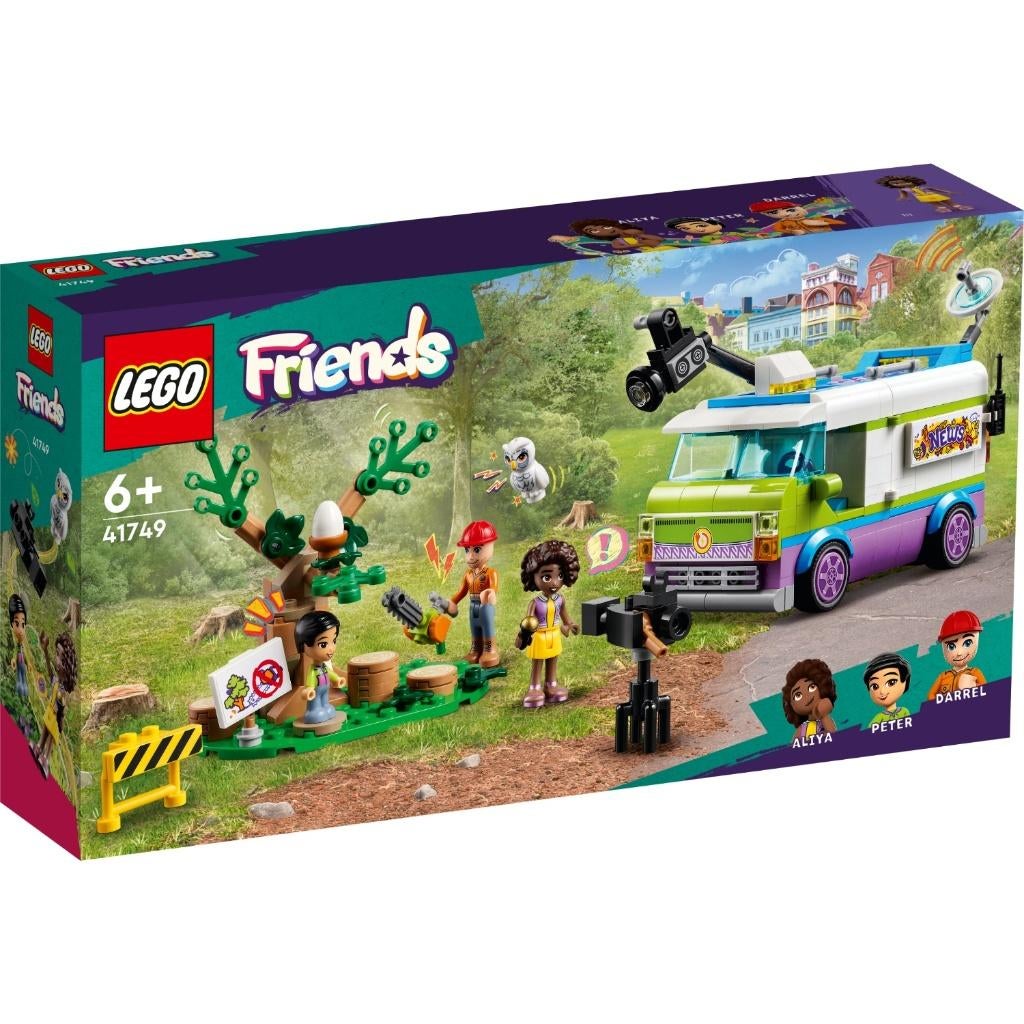 Lego Friends 41749 Nieuwsbusje NIEUW, Lego, Lego, Nieuw, Friends